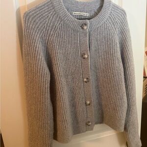 Abercrombie & Fitch Gray Cardigan